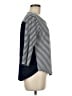 Ann Taylor LOFT Outlet 100% Polyester Stripes Black 3/4 Sleeve Top Size M - photo 4