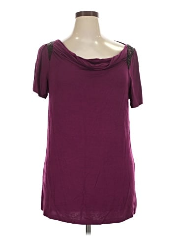 U-Knit Short Sleeve Top (view 1)