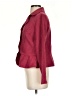 Cato 100% Polyester Burgundy Blazer Size S - photo 5