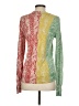 Equipment Paisley Red Silk Pullover Sweater Size S - photo 2