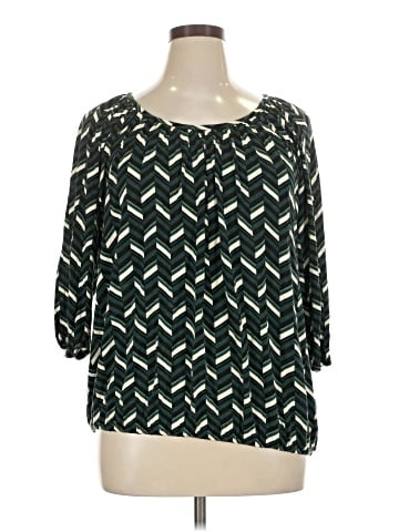 MICHAEL Michael Kors 3/4 Sleeve Blouse (view 1)