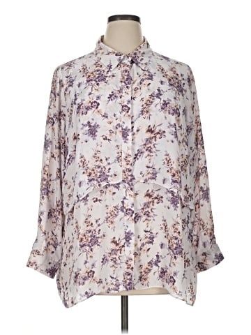 Joan Rivers 3/4 Sleeve Blouse (view 1)