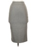 Bebe Chevron-herringbone Gray Formal Skirt Size 00 - photo 1