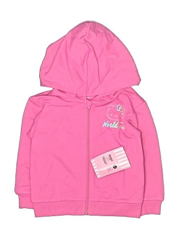 Hello Kitty Zip Up Hoodie (view 1)