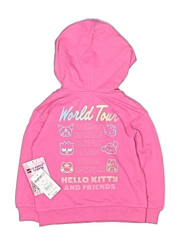 Hello Kitty Zip Up Hoodie (view 2)