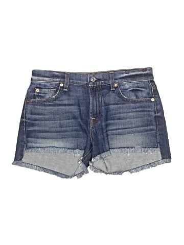 7 For All Mankind Denim Shorts (view 1)