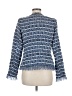 Aqua 100% Polyester Tweed Blue Blazer Size M - photo 2