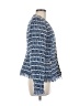 Aqua 100% Polyester Tweed Blue Blazer Size M - photo 4