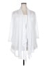 Slinky Brand 100% Polyester White Kimono Size 2X - photo 1