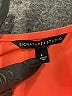 Signature Studio 100% Polyester Solid Orange Romper Size L - photo 4