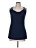 Akiko Blue Sleeveless Top Size M - photo 1