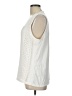 Rafaella 100% Polyester Ivory Tank Top Size L - photo 5