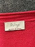 Wrap 100% Cotton Red Long Sleeve Top Size 4 - photo 7