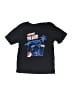 Marvel 100% Cotton Black Short Sleeve T-Shirt Size 7 - photo 1