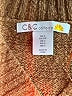 C&C California 100% Cotton Solid Brown Pullover Sweater Size S - photo 7