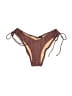 J.Crew Tweed Brown Swimsuit Bottoms Size XXS - photo 1