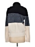 Express 100% Cotton Color Block Blue Cardigan Size M - photo 2
