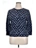 Garnet Hill 100% Wool Blue Wool Pullover Sweater Size XL - photo 1
