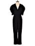 Lena Solid Black Jumpsuit Size S - photo 1