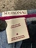 Merona 100% Cotton Chevron-herringbone Blue Shorts Size 8 - photo 3