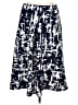 Bobeau Graphic Blue Casual Skirt Size L - photo 1