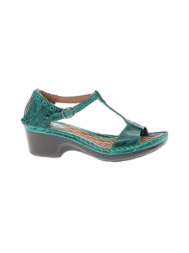 Pre-owned Ariat Sandals In Teal