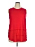 MICHAEL Michael Kors Red Sleeveless Top Size XL - photo 1