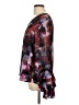 Cupio 100% Polyester Burgundy 3/4 Sleeve Blouse Size L - photo 5