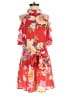 Jealous Tomato Tropical Floral Red Romper Size S - photo 1