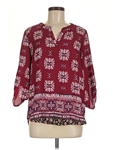 Pink Republic 3/4 Sleeve Blouse (view 1)