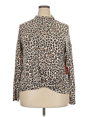 Jennifer Lopez Long Sleeve Top (view 1)