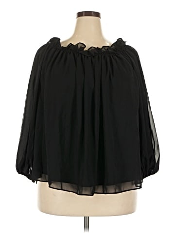 Harper 3/4 Sleeve Blouse (view 1)