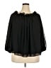 Harper 100% Polyester Black 3/4 Sleeve Blouse Size 2X - photo 1