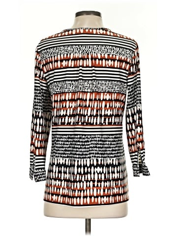 NY Collection Long Sleeve Henley (view 2)