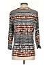NY Collection Orange Long Sleeve Henley Size S - photo 2