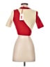Solid & Striped Red Short Sleeve Top Size XS - photo 2