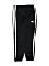 Adidas 100% Polyester Black Track Pants Size 6 - photo 1
