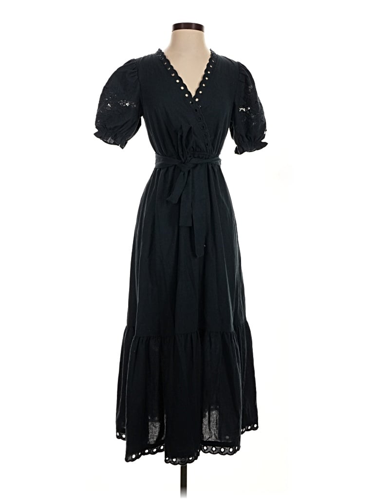 Pre-owned Moon River Casual Dress In Black