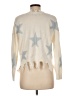 Sweet & Sinful 100% Acrylic Stars Ivory Pullover Sweater Size M - photo 2