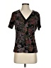 Covington Black Short Sleeve Blouse Size S - photo 1