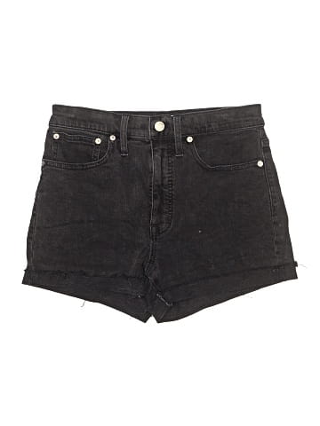 Madewell High-Rise Denim Shorts in Lunar Wash (view 1)