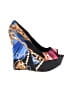 Aldo Graphic Black Wedges Size EU 37 - photo 1