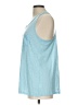 Brisas 100% Polyester Blue Tank Top Size L - photo 5
