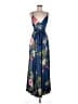 Roller Rabbit 100% Cotton Floral Blue Casual Dress Size M - photo 1