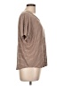 Thread Stripes Brown Short Sleeve T-Shirt Size L - photo 4