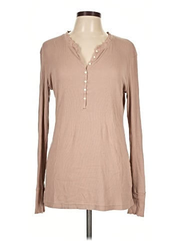 Holistia Long Sleeve Henley (view 1)