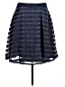 1.State Stripes Blue Casual Skirt Size L - photo 1