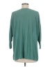 Garnet Hill 100% Linen Teal Pullover Sweater Size M - photo 2