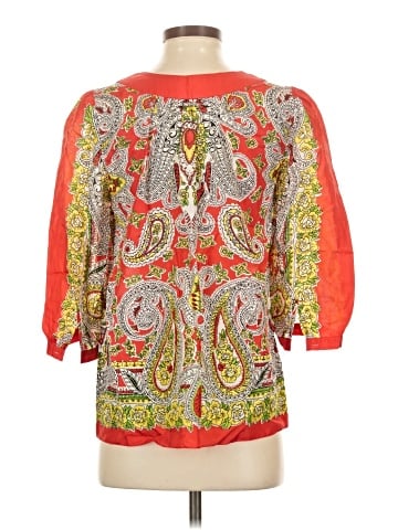 Tibi 3/4 Sleeve T-Shirt (view 2)