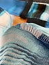 New Directions Blue 3/4 Sleeve Blouse Size XL - photo 8